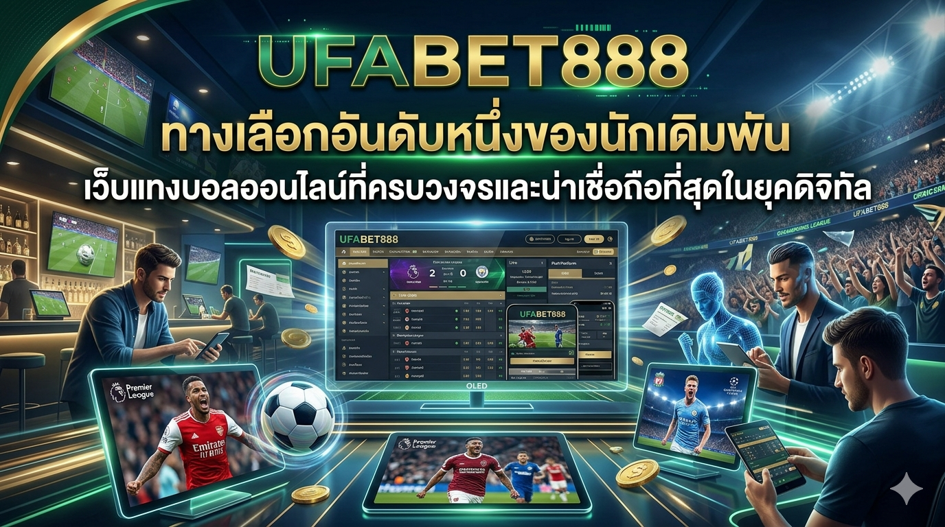 UFABET888 ทางเลือกอันดับหนึ่งของนักเดิมพัน