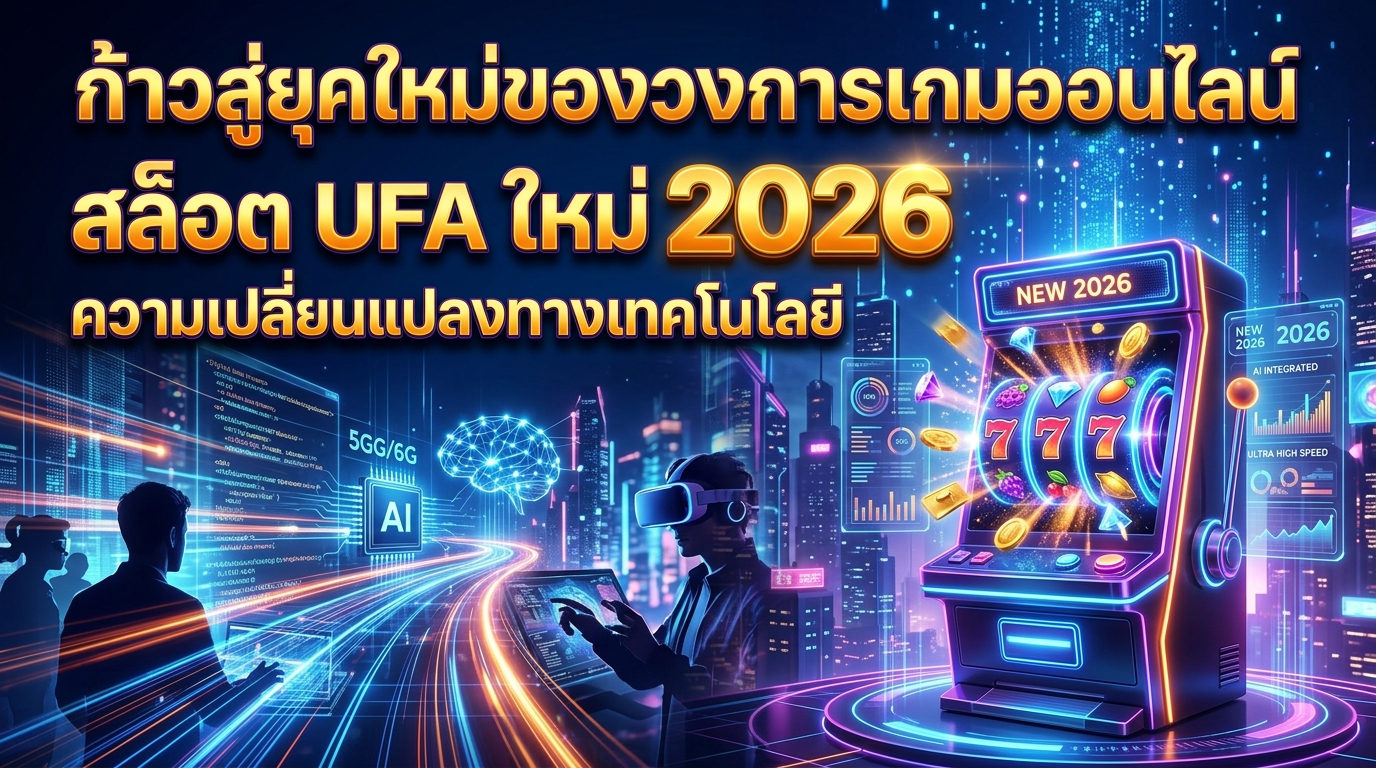 ก้าวสู่ยุคใหม่ของวงการเกมออนไลน์กับ_สล็อตUFA