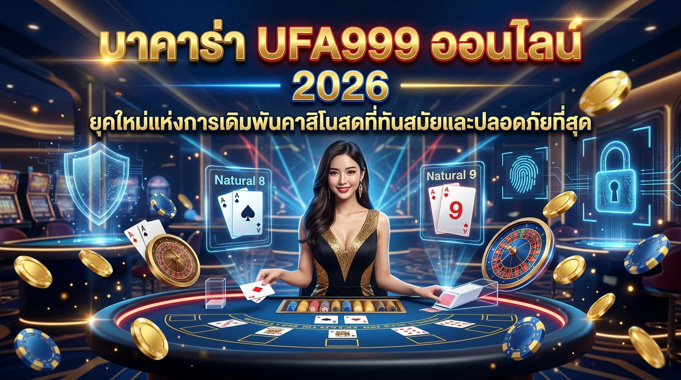 บาคาร่าUFA999-ออนไลน์-2026